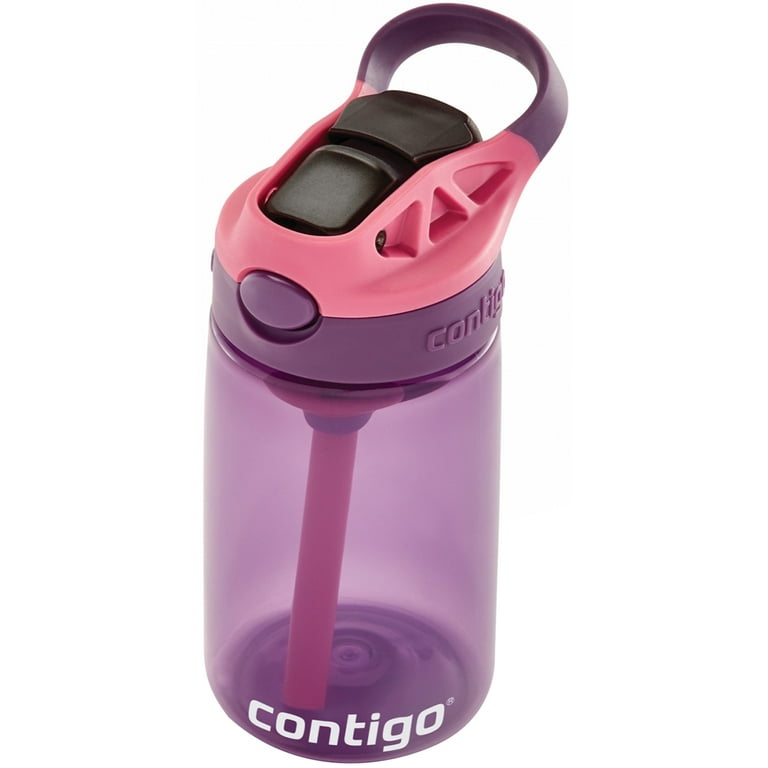 Contigo Kids Water Bottle with Autospout Straw – Spill Proof, Easy-Clean  Lid Design, 14 oz., Panda & Cat, 2-pack