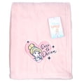 thumbnail image 7 of Disney Princess - Dare to Dream Super Soft Pink Cinderella Baby Blanket, 7 of 7