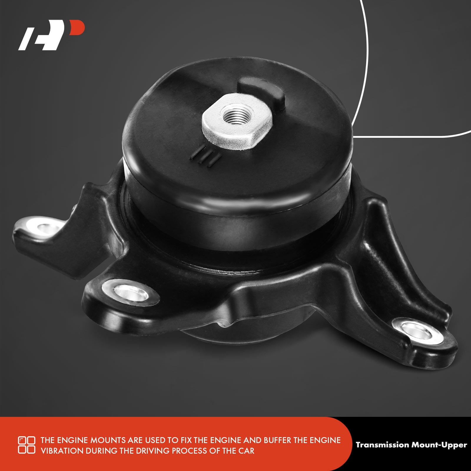 A-Premium 5PCS Engine Motor Mount & Transmission Mount Kits Compatible with Honda Accord 2008-2012 Crosstour 2012-2015 Acura TSX 2009-2014 2.4L Only