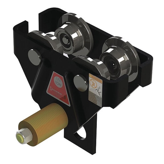 Saginaw Products Trolley,1000 lb. Load Cap.,Push Trolley 51860