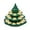 Green, variant on Layered Christmas Tree Plastic Deviled Egg Platter - 10.23in(26cm) Reusable Holiday Egg Rack with Lid, Green haped Egg Tray for Christmas Party Kitchen erving, Green