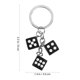 thumbnail image 5 of GOOHOCHY 2 PCS DICE Keychains Dice Charm Keychan, 5 of 7