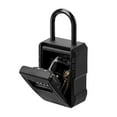 thumbnail image 1 of Key Storage Secret Box , Organizer 4 Digit Combination Password Security Protection Code Lock Home Safe Deposit Box For Wall Mount ,Easy to Use, 1 of 5
