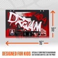 thumbnail image 4 of Franklin Sports WNBA Atlanta Dream Over the Door Basketball Hoop - Kids Indoor Basketball Hoop with Mini Ball - WNBA Fan Shop Mini Hoop for Bedroom + Office, 4 of 16