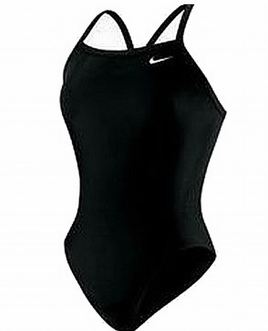 Nike Nike NEW Black Girls Size 12 OpenBack Competition Swimsuit