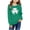 Green, variant on Toddler Boy Girl St Patricks Day Shirts Clover Stripe Sleeve Tshirt for Kids Green Tee Tops 2-9 Years