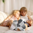thumbnail image 2 of 20 Pairs Boys Socks, Kids Ankle Low Cut Athletic Black White Sock for Toddler Boy Girl & Children 1-14 Years, 2 of 7