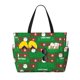 thumbnail image 1 of Fotbe Cute Santa Bolsa de Viaje para Playa - Resistente al Agua, Bolsa Tote de Gran Capacidad y Ligera con 7 Bolsillos para Mujeres y Hombres, 1 of 7