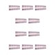 thumbnail image 1 of Minnieouse 24 Pieces Fake Nails Shiny Surface Tips Nail Fingernail Press-on Elegant Artificial Accessory Coffin Long Design for DIY Type4 NO4, 1 of 6
