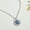 2-Silver Zircon Blue Eye, variant on Fashion Turkish Hamsa Lucky Blue Evil Eye Pendant Necklace Charm Women Jewellery-6-Gold Love Heart Blue Eye