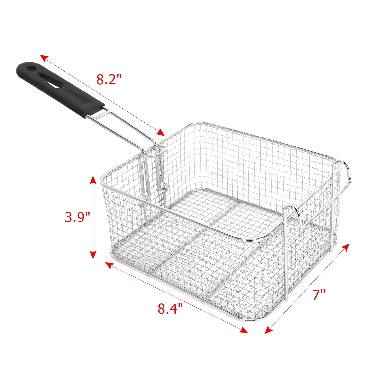 2500W Electric Deep Fryer Commercial Tabletop Restaurant Fry Basket 6L 2019