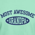 thumbnail image 3 of CafePress - Most Awesome Grandpa Dark T Shirt - Men's Classic Graphic Cotton T-Shirt, 3 of 4