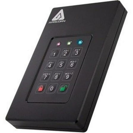 Apricorn Aegis Fortress 512 GB Solid State Drive - External - USB 3.0