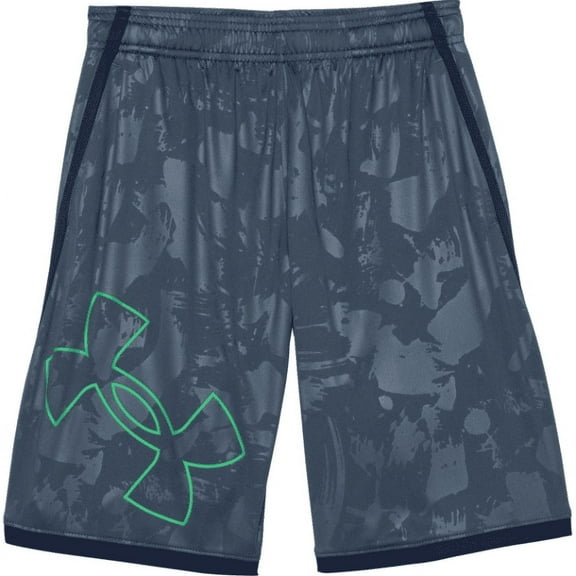 Under Armour Big Boys Stunt 3.0 Embossed Shorts - Youth XS