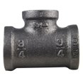thumbnail image 1 of Pipe Fitting, Black Reducing Tee, 3/4 x 1/2-In. -520-743HN, 1 of 1
