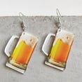 thumbnail image 4 of Zmoon Wine Glass Acrylic Earrings, 4 of 4
