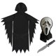 thumbnail image 1 of Disfraz Fantasma Aterrador Grito Espeluznante Halloween para Y Adultos, 1 of 9