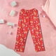 thumbnail image 5 of Anime Pajamas for Women Girls Cartoon Flannel Cat All Over Print Christmas Halloween Sleep Pajama Pants, 5 of 5