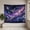 D, variant on XaaKee Cosmic Expanse Tapestry, Luminous Vortex Dance Nebula Waves High-Quality Polyester Room Tapestry, 60x40Inch