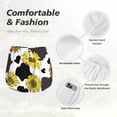thumbnail image 5 of Disketp Sunflowers Country Print Women's Shorts Workout Shorts for Athletic Gym Running Shorts with Phone Pockets Small, 5 of 8