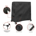 thumbnail image 4 of Housse de Table de Ping-Pong pour Tables Pliantes, Housse Antipoussière Imperméable pour Tennis de Table Intérieur Extérieur, 4 of 8
