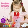 thumbnail image 3 of Easter Clearance! Easter Bunny Toys Paint Your Own Bunny Lamp Kit, Art Supplies Arts & Crafts Kit, Painting Kit for Kids 6-12,Toys Girls Boy Birthday Gift Ages 3 4 5 6 7 8 9 10 11 12+, 3 of 7