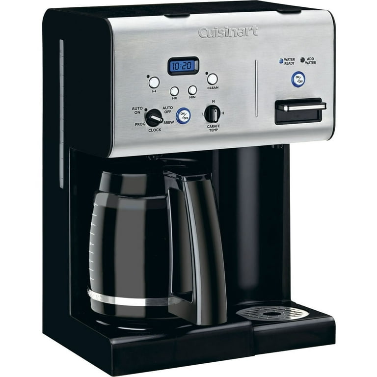 Cuisinart Coffee Plus 12 Cup Programmable Coffeemaker Plus Hot Water System  - Black - Chw-16 : Target