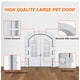 thumbnail image 4 of Puerta francesa para gatos: elegante puerta interior para gatos sin solapa para gatos de tamaño promedio de hasta 20 libras, instalación segura en minutos, 4 of 5
