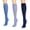 Blue Multi, variant on Women's 2 Pair Pack Nylon Compression Socks
