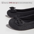thumbnail image 2 of Womens Terry Cloth Ballerina Slippers High-quality, 2 of 5