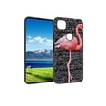 thumbnail image 1 of Compatible with Google Pixel 4A 4G Phone Case, Flamingo-5 Case Men Women, Flexible Silicone Shockproof Case for Google Pixel 4A 4G, 1 of 1