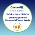 thumbnail image 3 of Tiras eliminadoras de verrugas Compound W One Step Kids, 10 tiras, 3 of 8