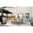 thumbnail image 3 of Compamia Pacific Sling Arm Chair in Taupe, 3 of 11