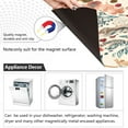 thumbnail image 4 of Yayeee Magnetic Dishwasher Cover for The Front Decoration Home Kitchen Machine Sticker Protector, Watercolor Leaves, 4 of 6