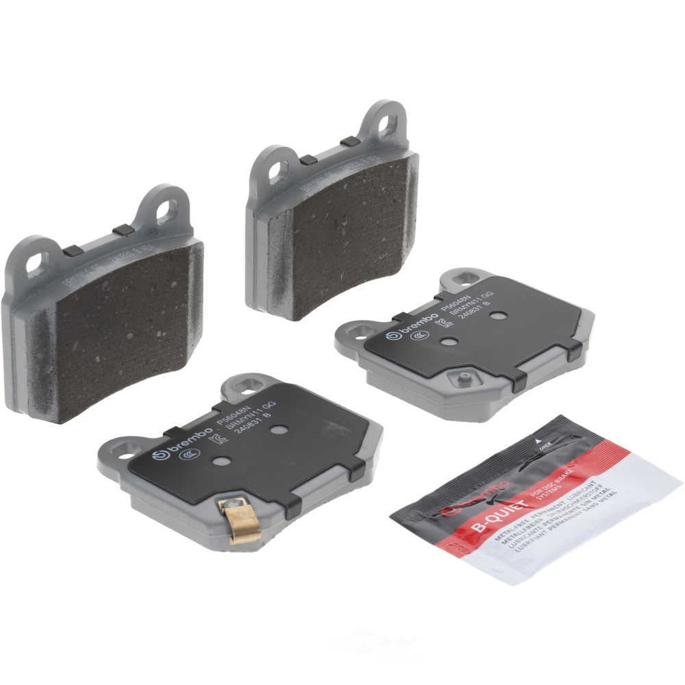 Brembo P56048N NAO BRAKE PADS Fits select: 2004 INFINITI G35, 2004 NISSAN 350Z ROADSTER