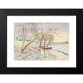 thumbnail image 2 of Anton Emanuel Peschka 24x18 Black Modern Framed Museum Art Print Titled - Haut Hath, 2 of 5