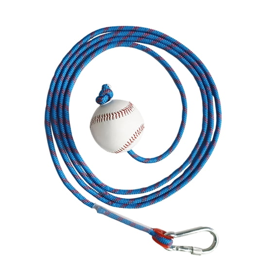 Durability Regulable Batting Practices Rope Improve Swings Controls And Power Without Partner Needed