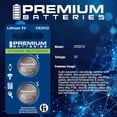 thumbnail image 2 of Premium Batteries CR2012 Battery Lithium 3V Coin Cell Child-Safe (2 Pack), 2 of 7