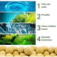 thumbnail image 2 of SHAR Bio Ceramic Filtration Rings for All Types of Aquariums and Ponds Stabilize Water pH (420g Bacteria Ball), 2 of 5