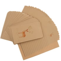 FRCOLOR Mini Deck Stationery Set Christmas Cards Miss 26.00X18.50X0.10CM Brown