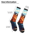 thumbnail image 2 of Fuzoiu Colorful Travel Luggage Gear Print Adult Stockings,Crew Socks,Unisex Fashion Socks, Casual Sports Socks,Comfortable Crew Socks for Everyday Wear and Sports, 2 of 6