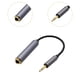 thumbnail image 4 of Cable Adaptador de Audio Hugo 3,5 Macho a 6,35 Hembra 20 cm, 4 of 8