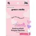 thumbnail image 1 of Pimple Patches Grace & Stella Heart Hydrocoloid Zit, 36 unidades, 1 of 9