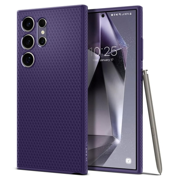 Funda para teléfono celular Spigen Galaxy S24 Ultra Purple