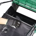 thumbnail image 5 of 2-in-1 Electric Lawn Dethatcher Scarifier 16 Inch Working Width 15 Amp Motor Large 58QT Removable Collection Bag Adjustable Height Folding Design, 5 of 11