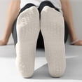 thumbnail image 6 of Lunxisen 1 Pcs Pilates Grip Socks Non Slip Yoga Socks for Women Workout Fitness Studio Essential, 6 of 8