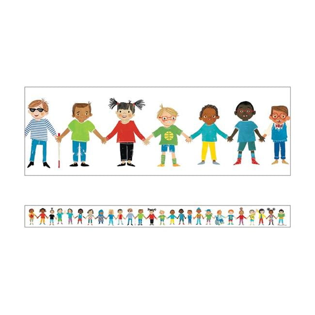 All Are Welcome Student Diversity Straight Borders, 12 Bulletin Board ...