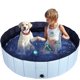thumbnail image 1 of Piscina para perros, bañera para mascotas, piscina para niños de plástico para vadear, 1 of 8