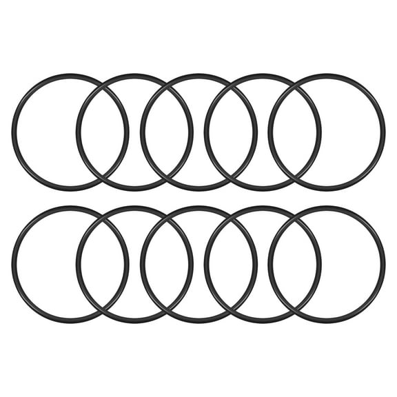 Unique Bargains Plumbing O-Rings Nitrile Rubber Thick Seal Rings Gaskets OD 45mm ID 41mm