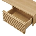 thumbnail image 6 of Modway Render Wall Mount Corner Office Desk in Oak, 6 of 9